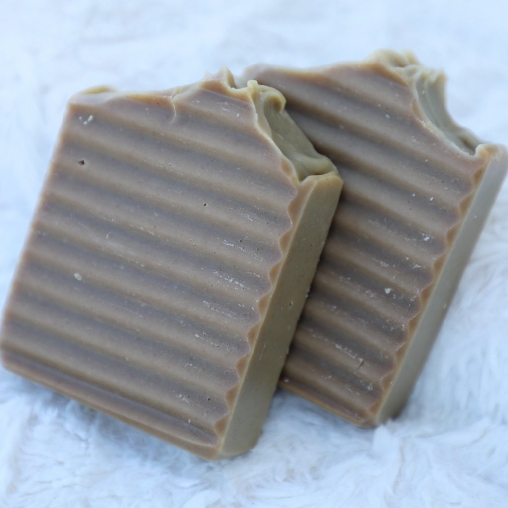 ReggieSach Bare Neem Bar Soap — handcrafted bare neem bar soap, product photo