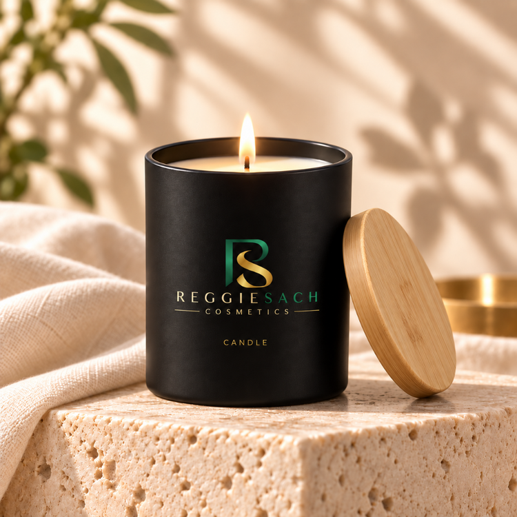 ReggieSach Cosmetics handcrafted candle