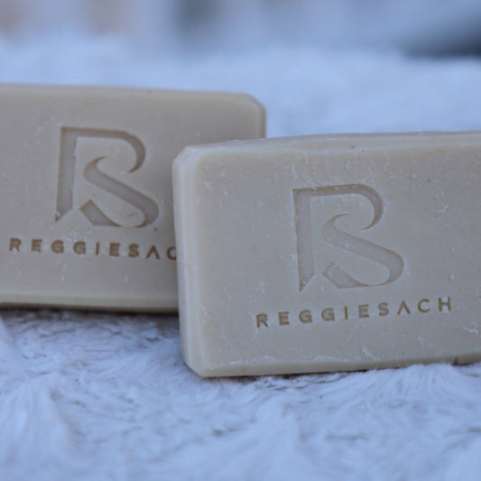 ReggieSach Bare Turmeric & Kojic Bar Soap — handcrafted bare turmeric & kojic bar soap, product photo