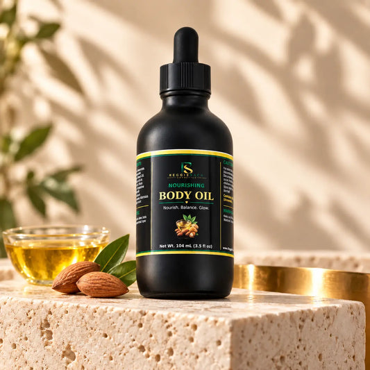 ReggieSach Nourishing Body Oil — lead product photo
