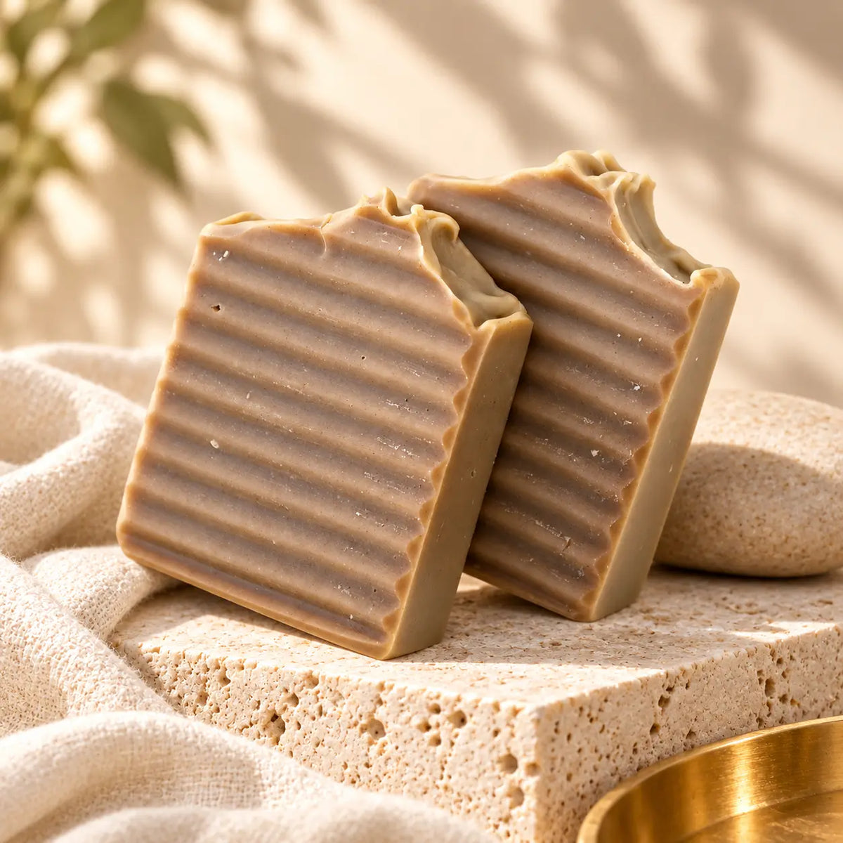 ReggieSach Bare Neem Bar Soap — handcrafted unscented neem bar soap, lead product photo