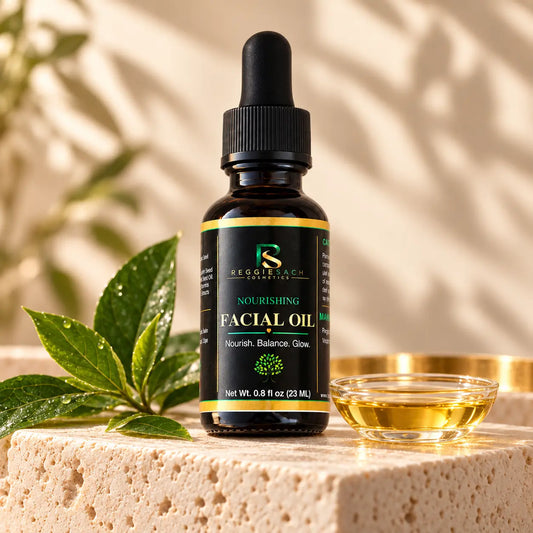ReggieSach Nourishing Facial Oil — lead product photo