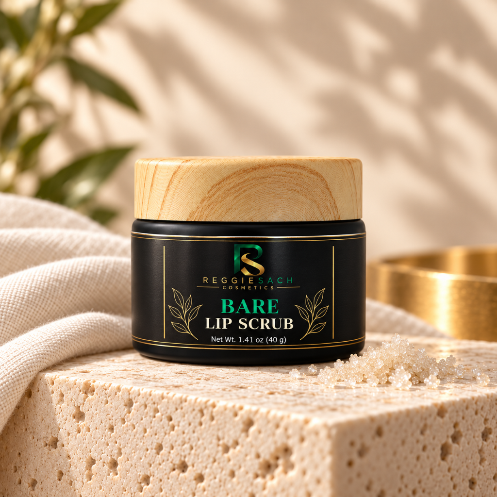 ReggieSach Cosmetics Bare Lip Scrub (placeholder — formula in development)